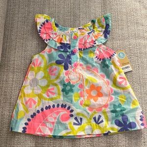 3 for $25 sale! Carter’s baby girls 6 month summer top